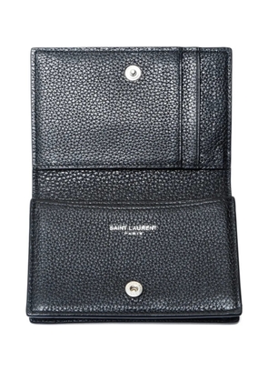 Saint Laurent Pre-Owned 2020s logo-debossed cardholder - Black