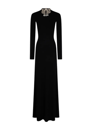 Rabanne backless maxi dress - Black