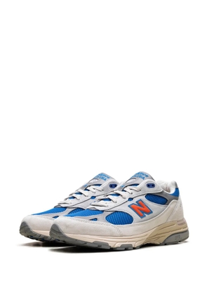 New Balance x Kith 993 'Knicks Pack 'Home'' lace-up sneakers - Grey