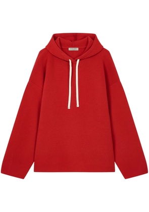 STUDIO TOMBOY drawstring-hood jumper - Red