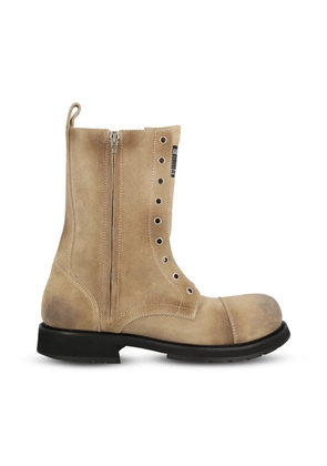 Balenciaga truck lace-up boots - Neutrals