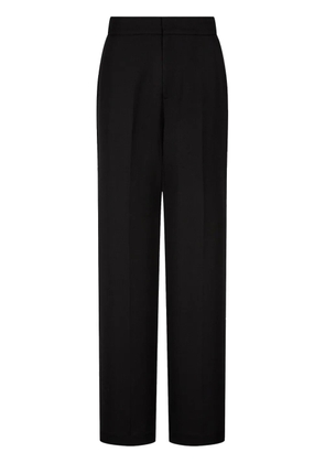STUDIO TOMBOY pintuck-detail wide-leg trousers - Black