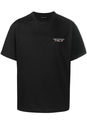 Throwback. graphic-print cotton T-shirt - Black