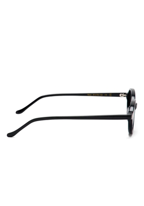 Karen Wazen Noor oval-frame sunglasses - Black