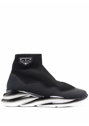 Philipp Plein Skywalker sock sneakers - Black