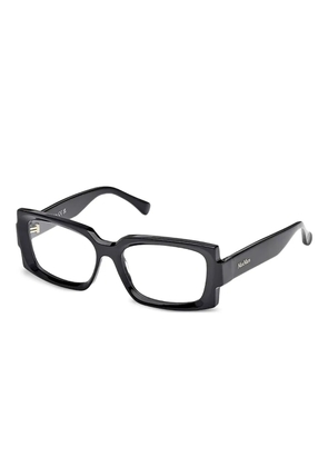 Max Mara Eyewear rectangle-frame glasses - Black
