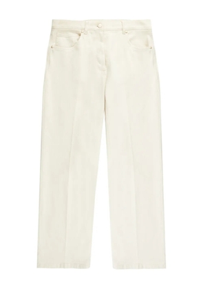 slowear straight-leg cropped trousers - Neutrals