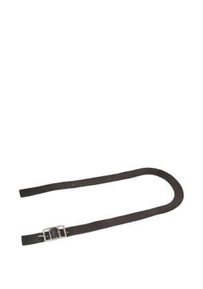 Carol Christian Poell tanned buckle belt - Black