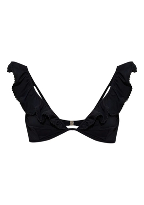 Melissa Odabash Pompano ruffled-detail bikini top - Black