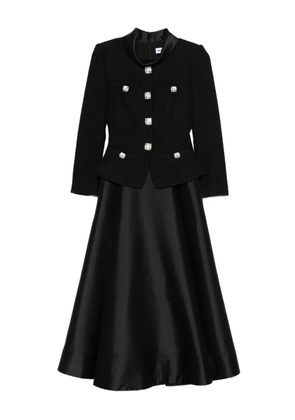 Self-Portrait embellished midi dress - Black