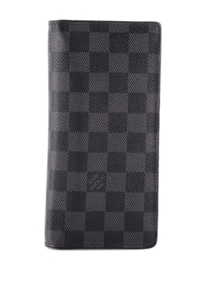 Louis Vuitton Pre-Owned Brazza Wallet Damier Graphite small wallets - Black