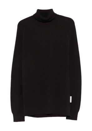 Marc O'Polo roll-neck ribbed-knit sweater - Brown