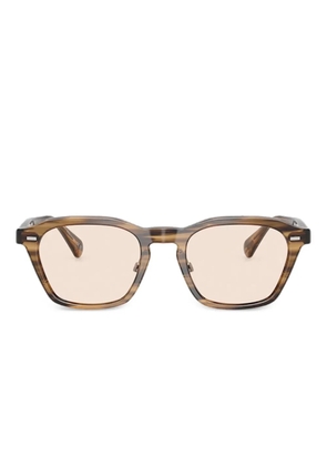 Oliver Peoples rectangle-frame sunglasses - Green