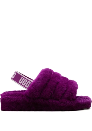 UGG Fluff Yeah 'Berrylicious' slides - Purple
