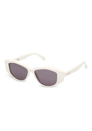 Max Mara Eyewear geometric-framed sunglasses - White
