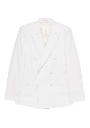 FURSAC button fastening wool suit jacket - White