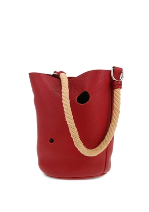 Hermès Pre-Owned 2007 Mangeoire rope-handle bucket bag - Red