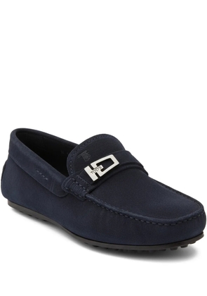 Tod's metal-detail loafers - Blue