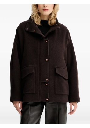 Sessùn single-breasted coat - Brown