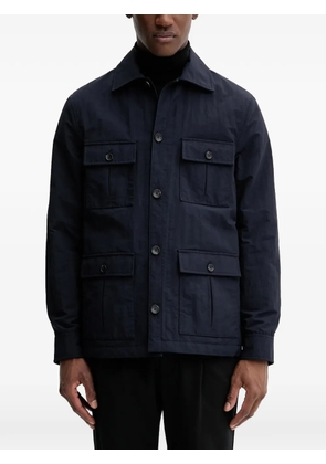 Bally buttoned front-pockets jacket - Blue