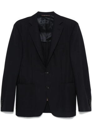 Canali wool blazer - Blue