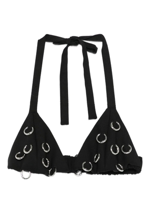 MEDEEA rings bra top - Black
