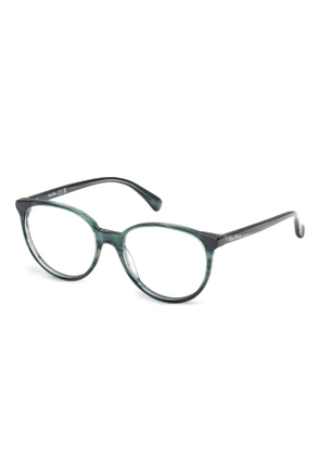 Max Mara Eyewear round-framed glasses - Green