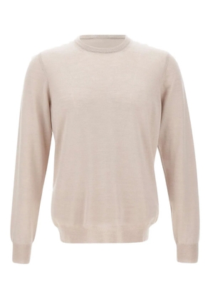 Gran Sasso long-sleeved crew-neck sweater - Neutrals