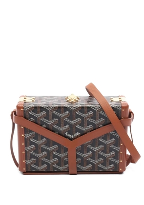 Goyard Pre-Owned 2010s Minaudière trunk shoulder bag - Brown