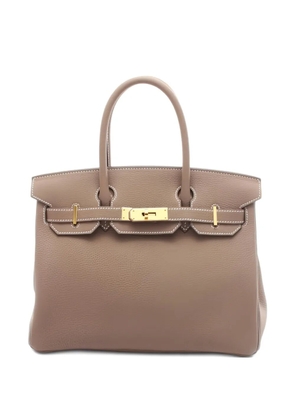 Hermès Pre-Owned 2019 Birkin 30 tote bag - Brown