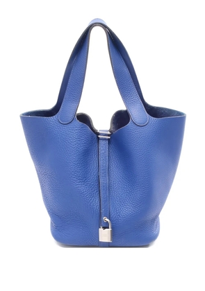 Hermès Pre-Owned 2011 leather shoulder bag - Blue
