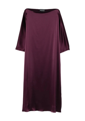 Gianluca Capannolo Laura boat-neck midi dress - Purple