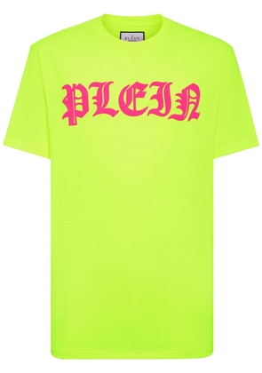 Philipp Plein Gothic Plein cotton T-shirt - Yellow