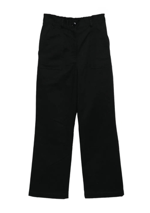 To b. by agnès b. flared cropped trousers - Black