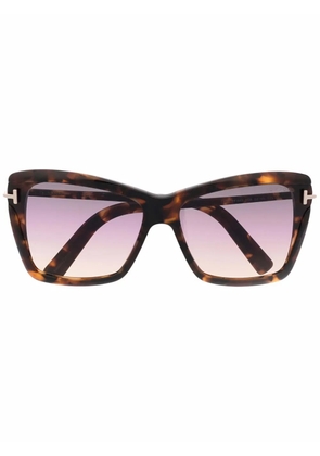 TOM FORD Eyewear Leah TF849 sunglasses - Brown