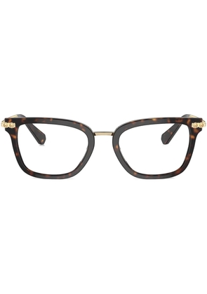 Swarovski Eyewear geometric-frame glasses - Brown