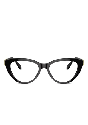 Swarovski Eyewear crystal-embellished cat-eye glasses - Black