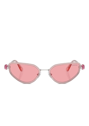 Swarovski Eyewear SK7027 crystal-embellished cat-eye sunglasses - Grey