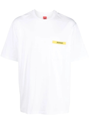 Ferrari logo-print T-shirt - White