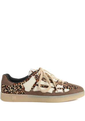 AMIRI leopard-print sneakers - Brown