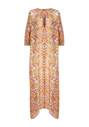 Missoni printed maxi dress - Orange