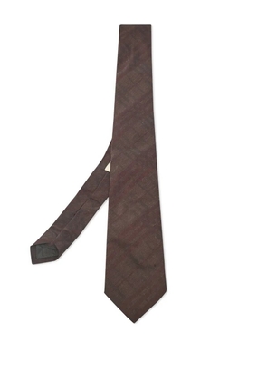 Burberry Pre-Owned silk check tie - Red