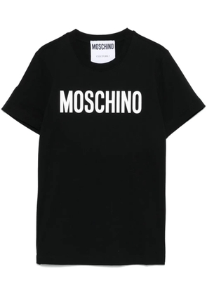 Moschino logo-print T-shirt - Black