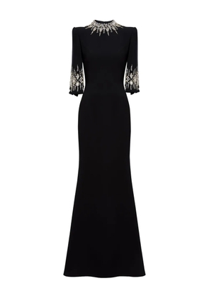 Jenny Packham Llana maxi dress - Black