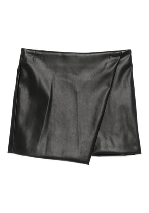SO ALLURE Portfolio mini skirt - Black
