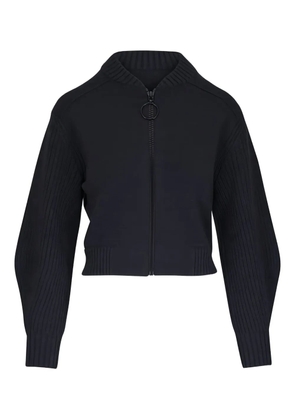 Akris Punto ribbed zip cardigan - Black