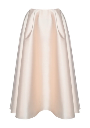 ANOUKI A-line midi skirt - Neutrals