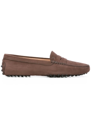 Tod's classic driving shoes - Brown