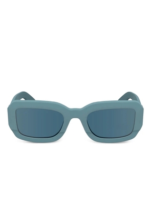 Calvin Klein square-frame sunglasses - Blue