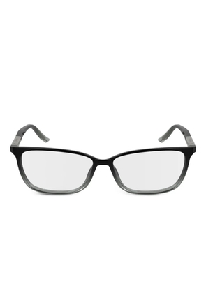 Calvin Klein acetate rectangle glasses - Black